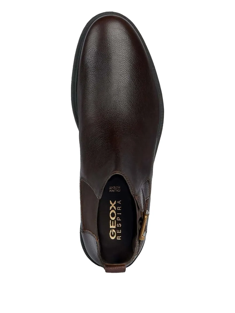 Geox buckle-fastening leather boots Brown