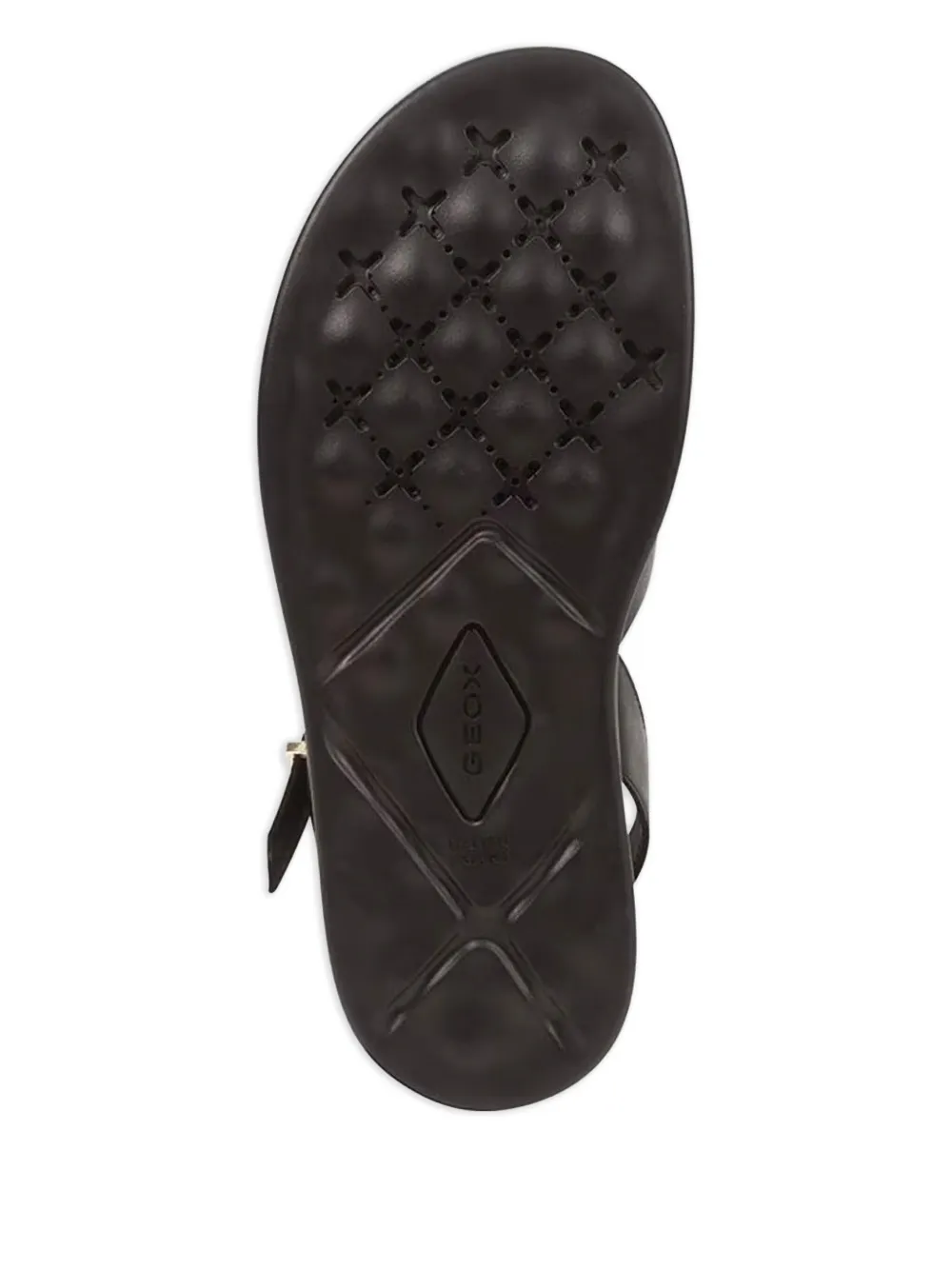 Geox Xand 2S leather sandals Black