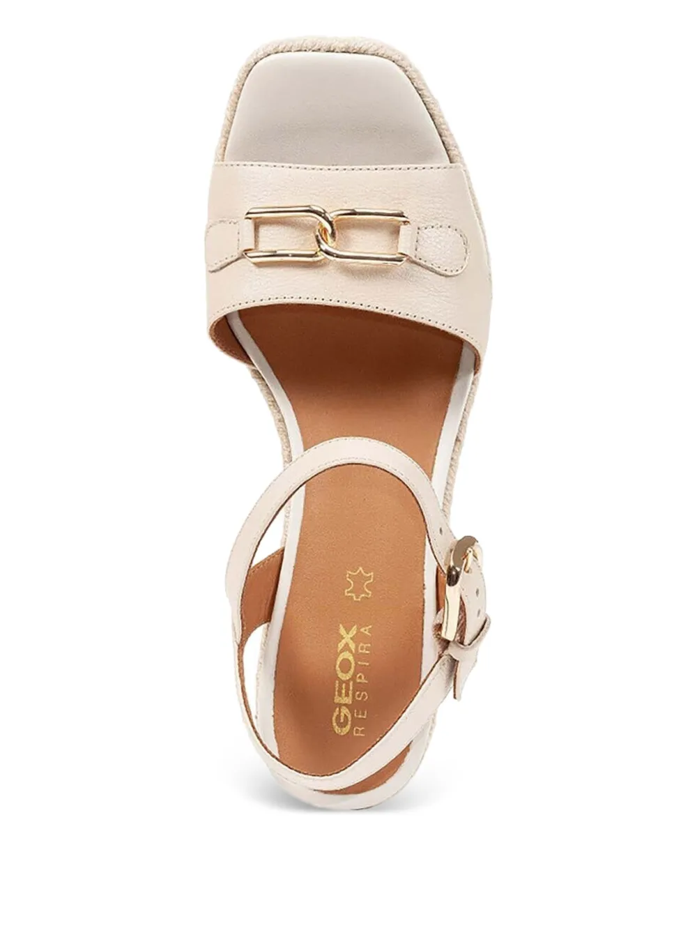 Geox wedge-heel espadrilles Neutrals