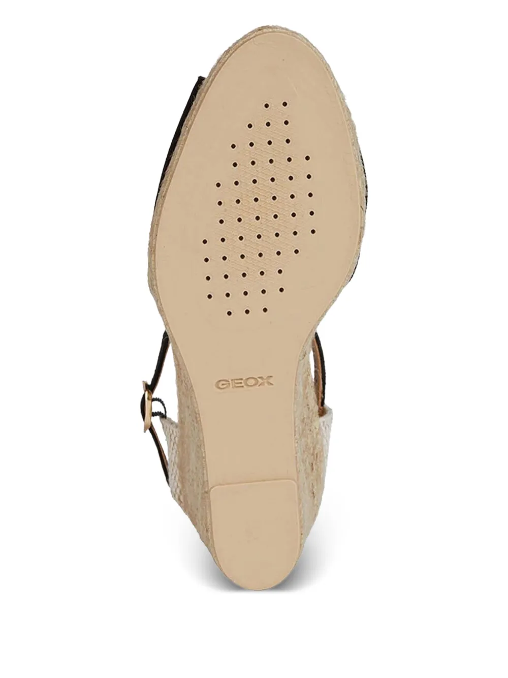 Geox open-toe espadrilles Black
