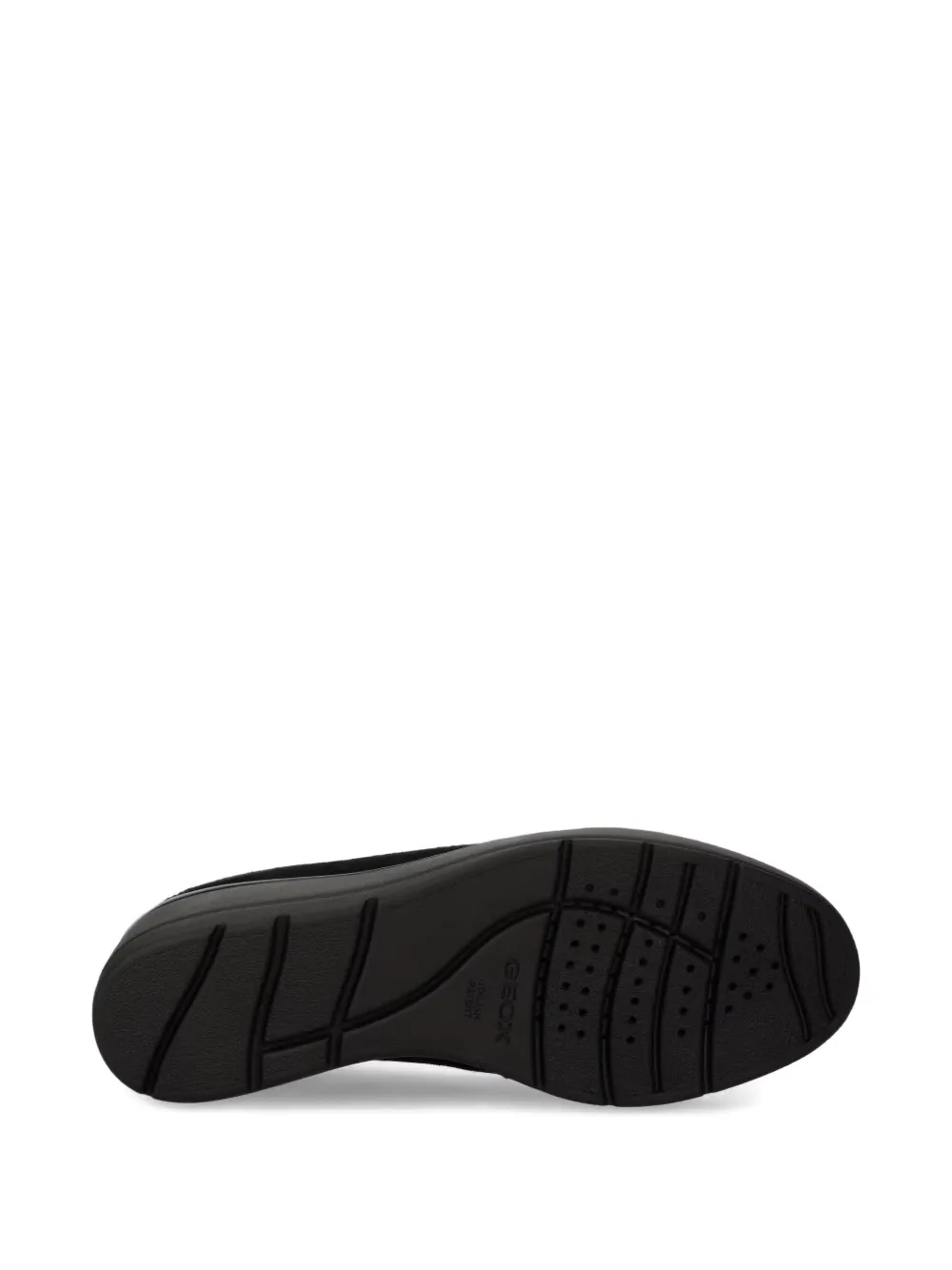 Geox 60mm patent-leather loafers Black