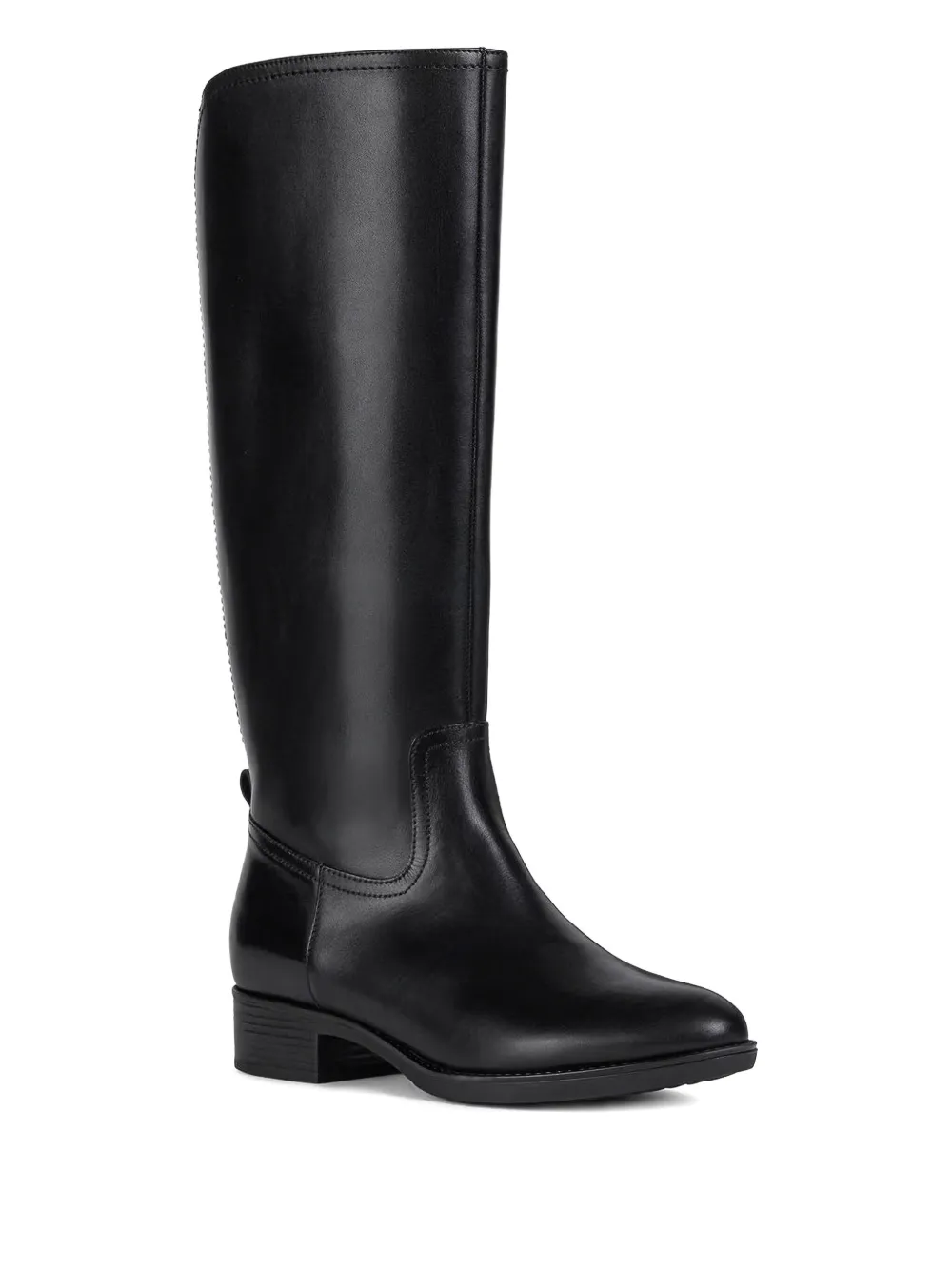 Geox Felicity knee-high leather boots Black
