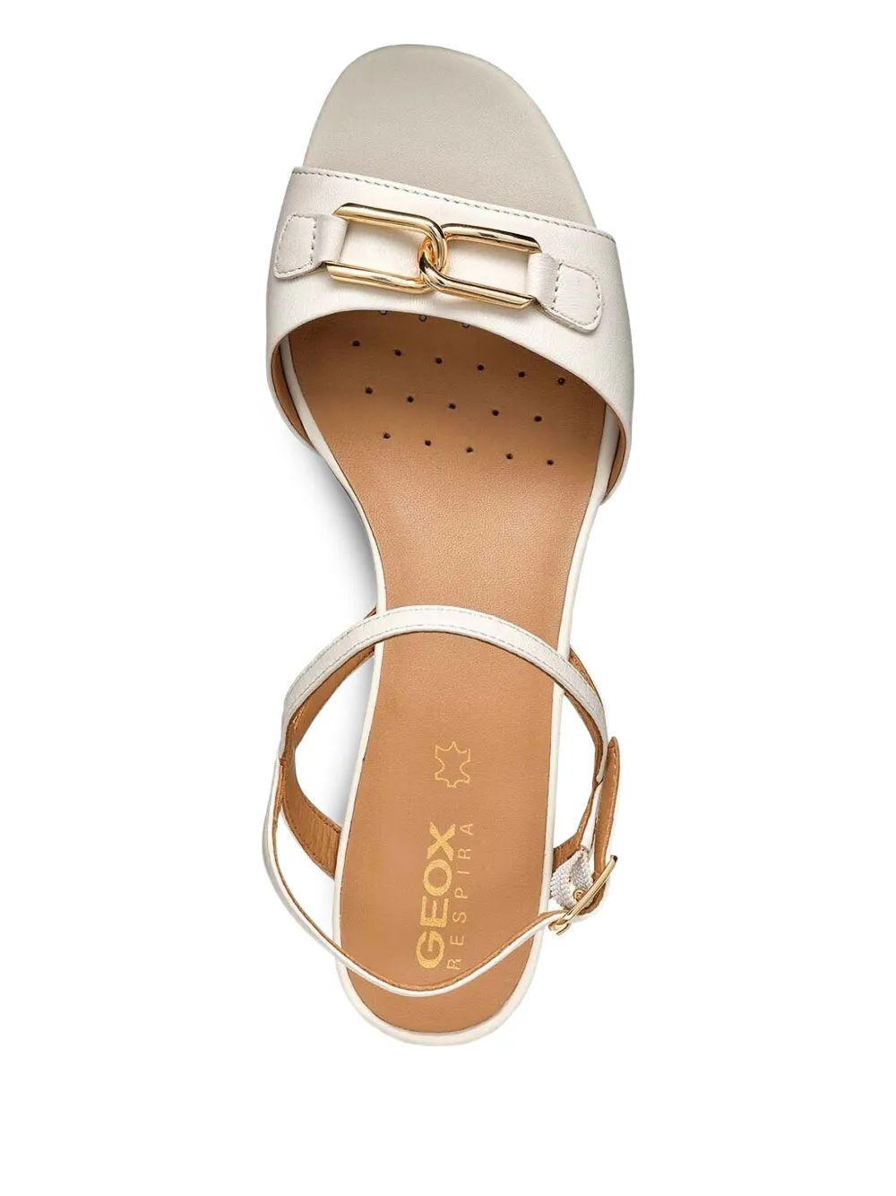 Geox block-heel open-toe sandals Neutrals