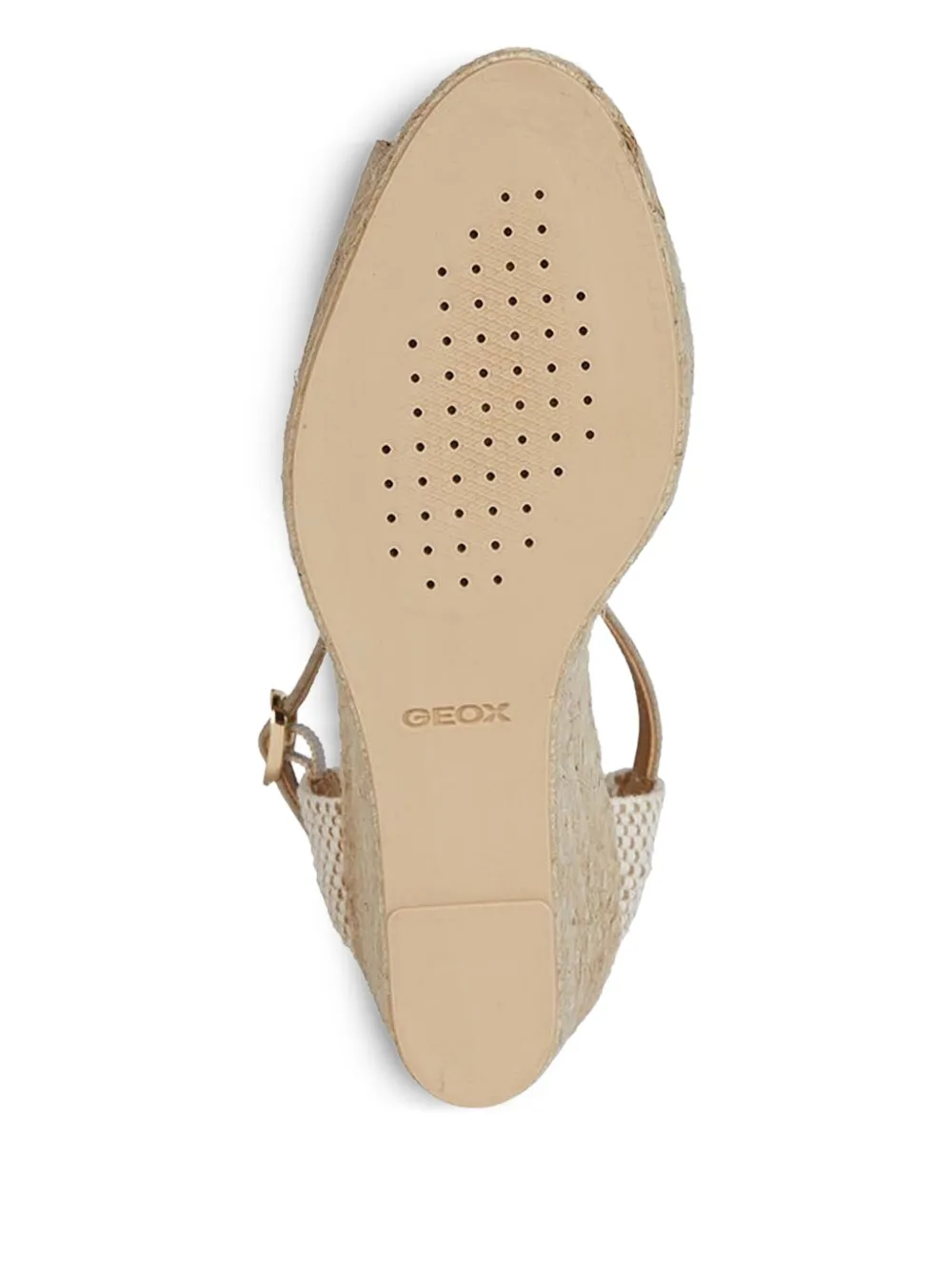 Geox Suede Wedge Espadrille Pumps In Neutral