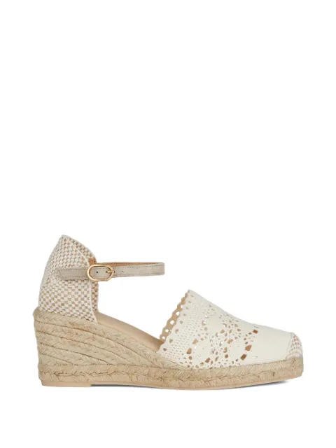 Geox Gelsa crochet strap espadrilles