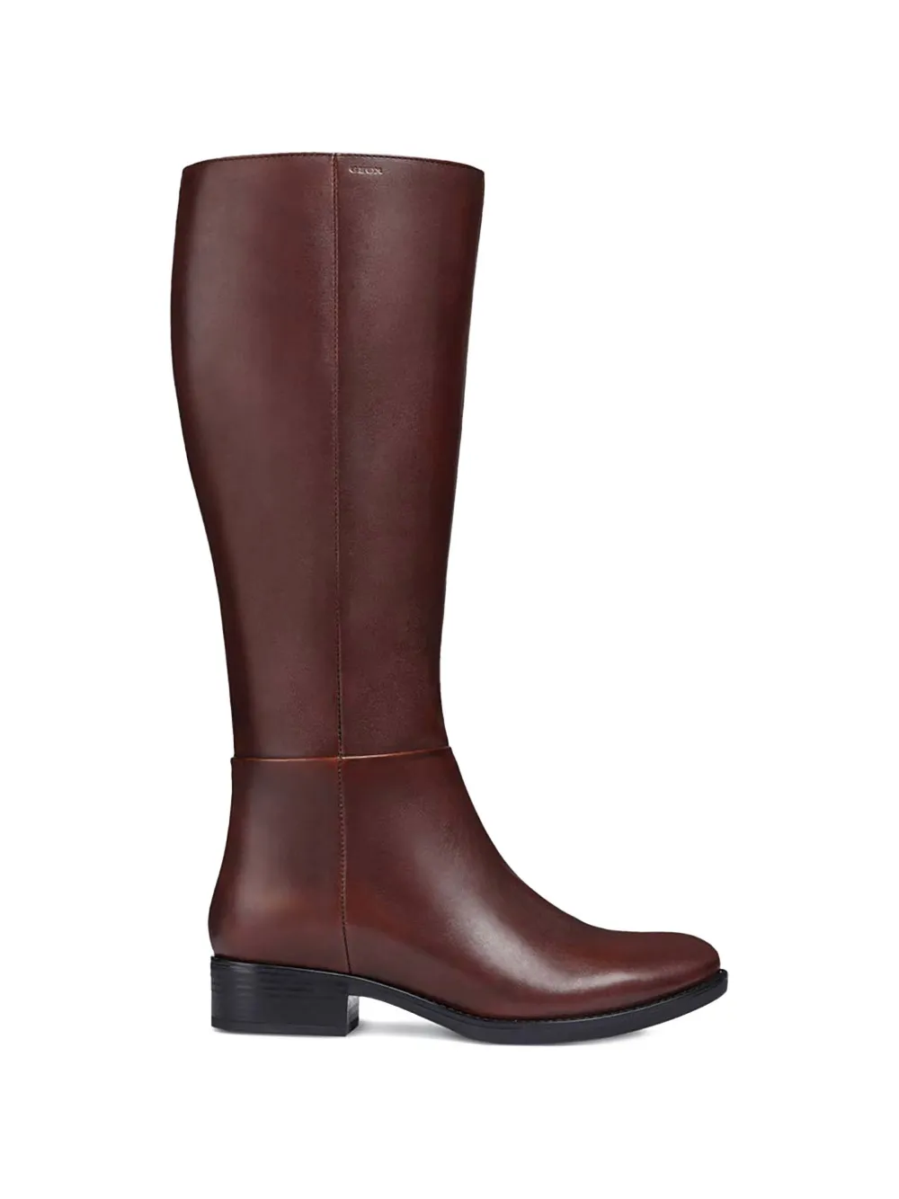 Geox Felicity panelling knee boots - Marrone