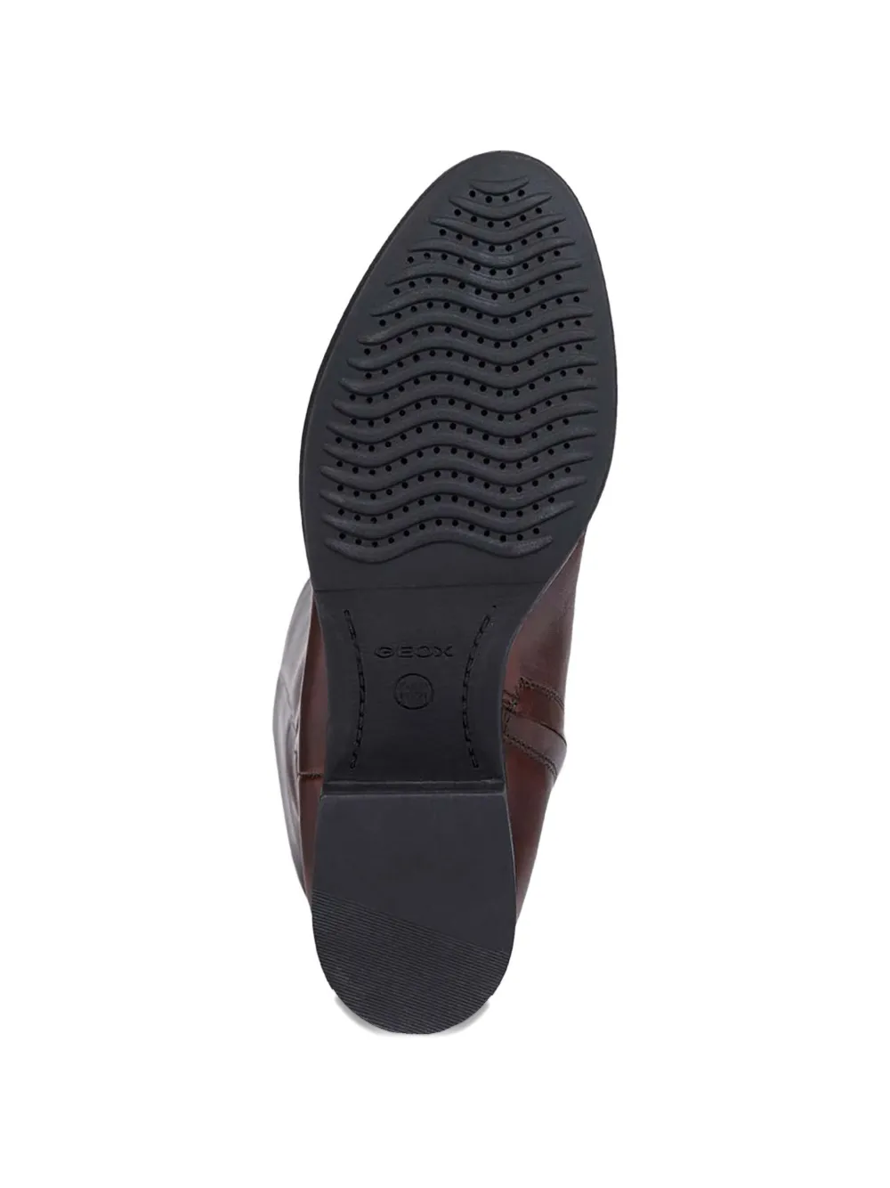 Geox Felicity knielaarzen met vlak Bruin