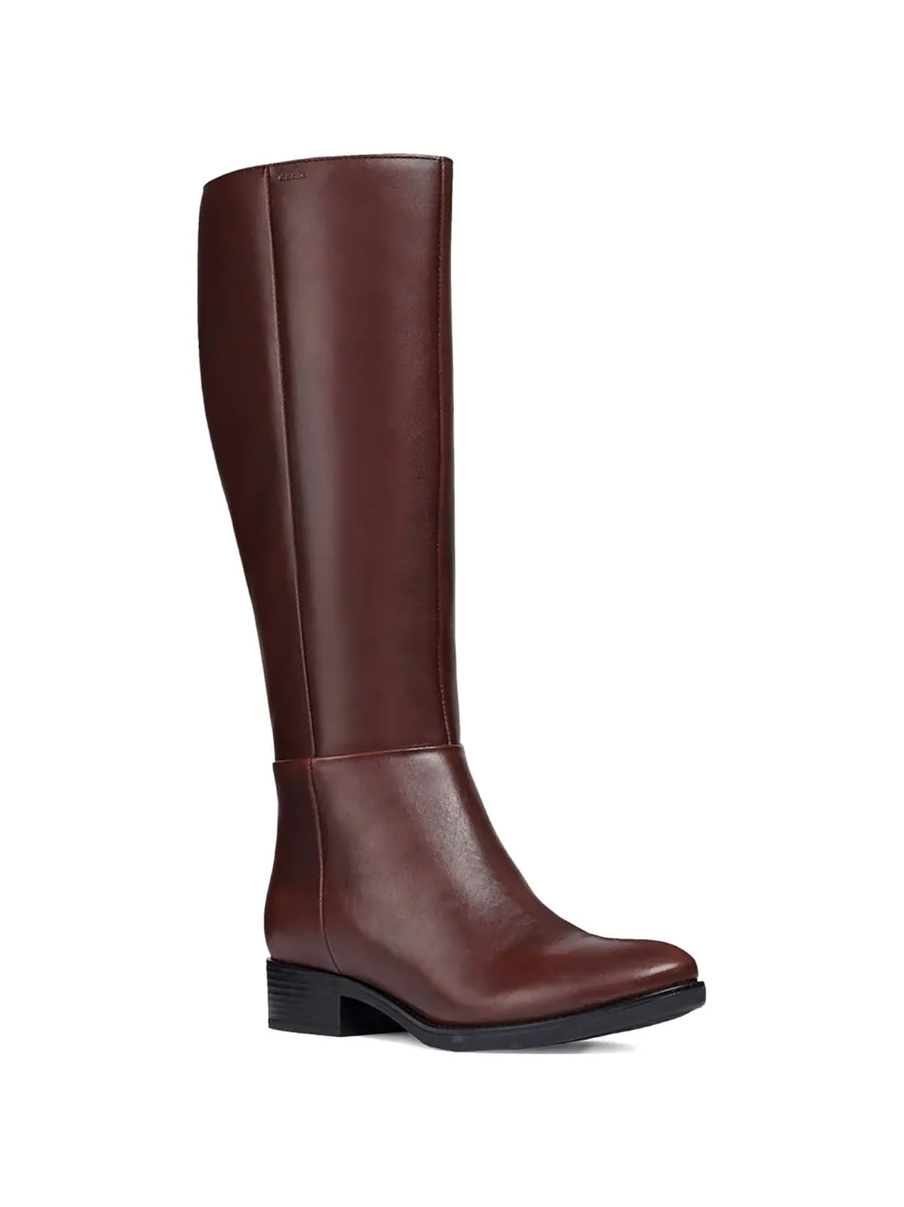 Geox Felicity knielaarzen met vlak Bruin