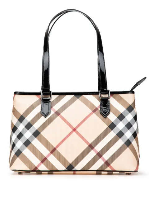 Burberry Pre-Owned tote Supernova Check Coated Canvas 2000-2017