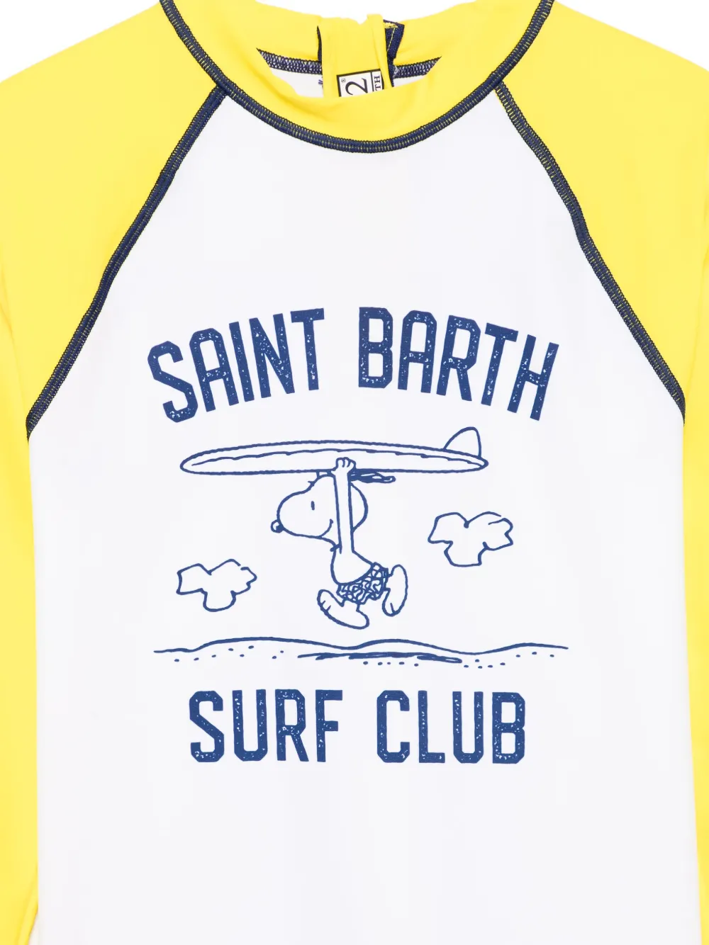 MC2 Saint Barth Kids Moorish drijfshirt Wit