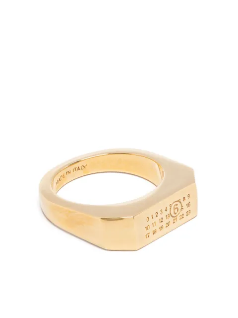 MM6 Maison Margiela خاتم بتصميم ختم