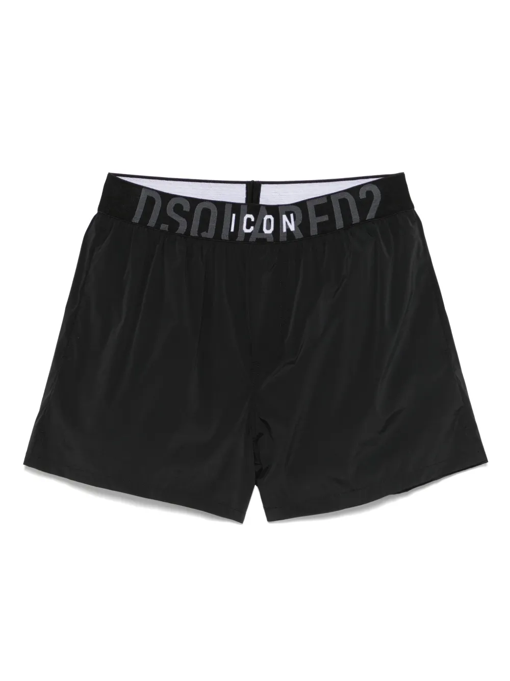 DSQUARED2 shorts de playa Icon | negro | Image 1