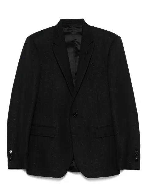 Lardini metallic-threading blazer