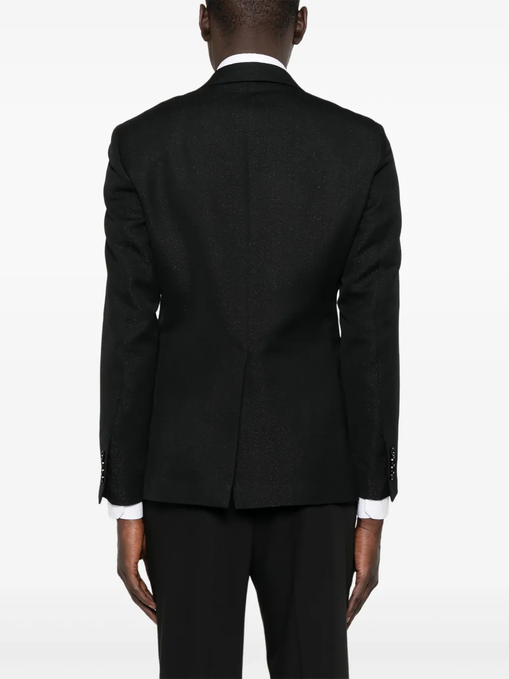 Lardini Blazer met metallic-effect Zwart