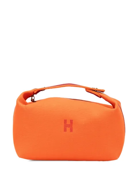 Hermès Pre-Owned 2020-2024 Large Toile Bride A Brac vanity bag
