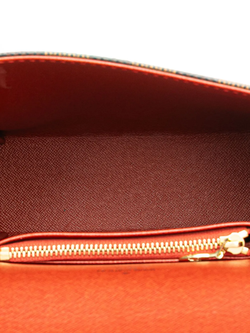 Pre-owned Louis Vuitton 2001 Damier Ebene Mini Tribeca Shoulder Bag In 褐色