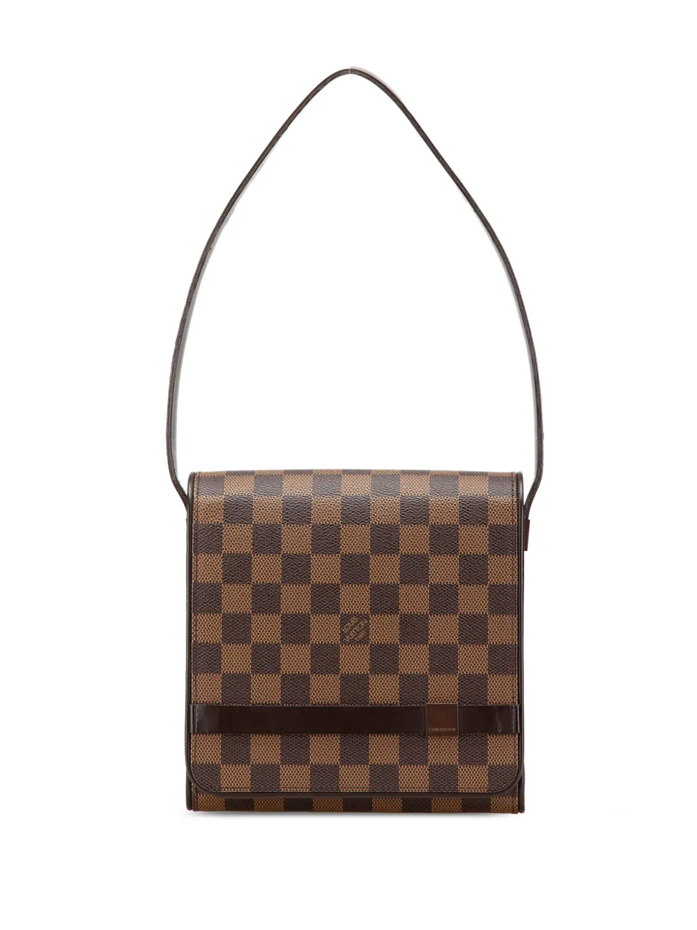 Louis Vuitton Pre-Owned 2001 ダミエ エベヌ ミニ トライベッカ ショルダーバッグ - ブラウン Louis Vuitton Pre-Owned 2001 ダミエ エベヌ ミニ トライベッカ ショルダーバッグ - ブラウン