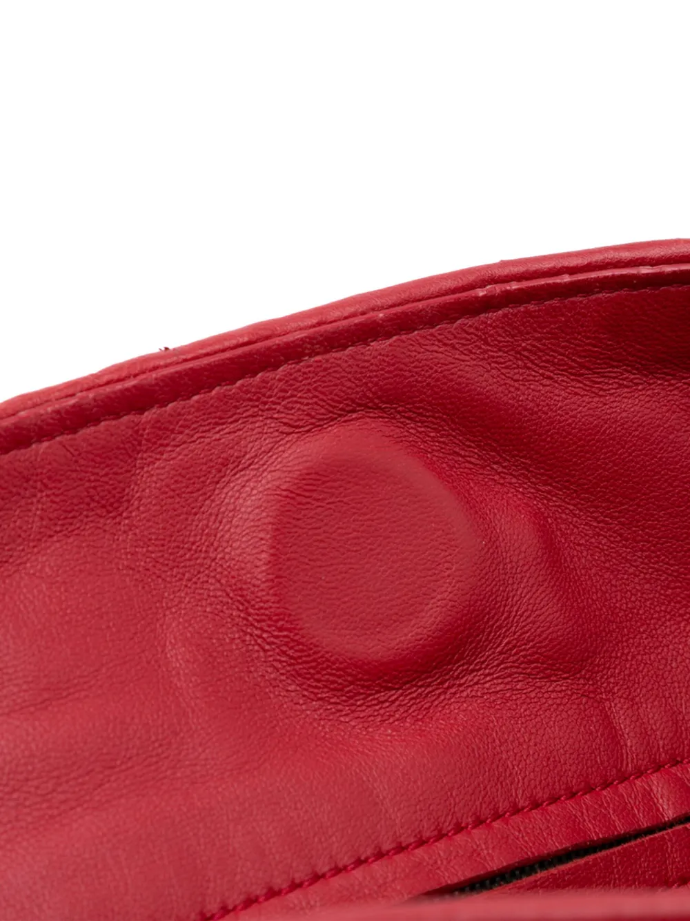 Pre-owned Bottega Veneta 2012-2024 Nappa Intrecciato Parachute Tote Bag In 红色