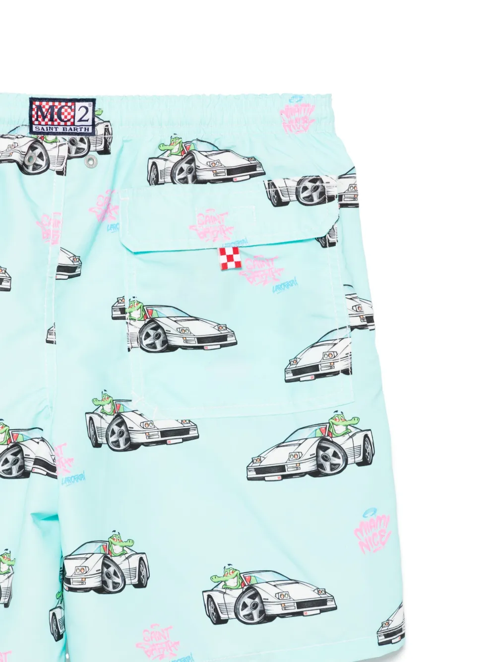 MC2 Saint Barth Kids Jean swim shorts | Swim Shorts & Trunks | Image 2