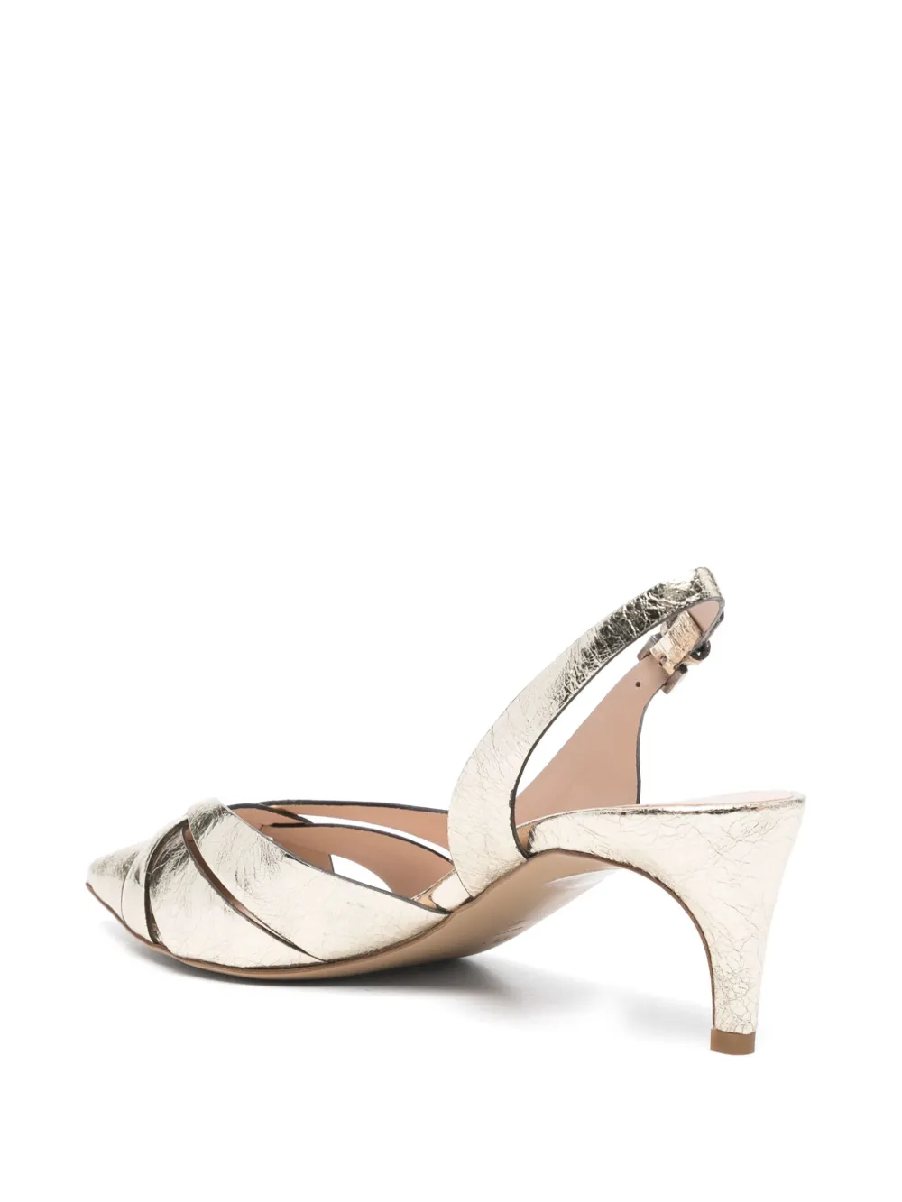 Del Carlo 60mm Paris pumps Gold