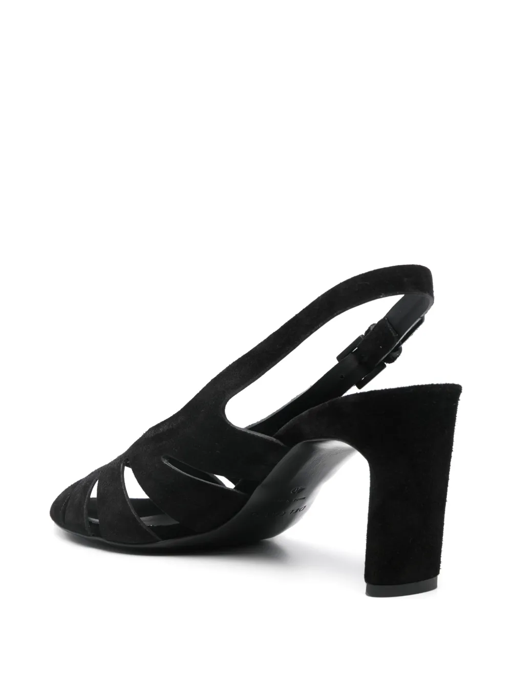 Del Carlo 85mm Metis sandals Black