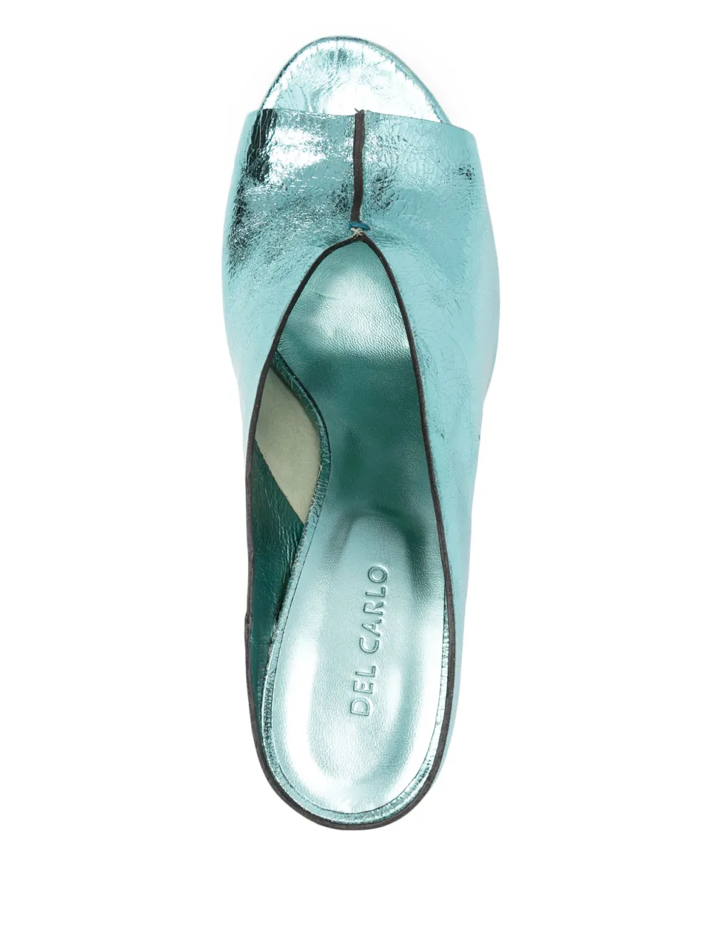 Del Carlo 90 mm Metis sandalen Blauw