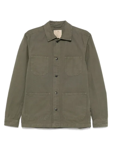 Woolrich garment-dyed canvas overshirt