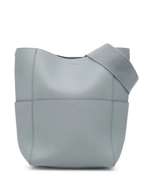 Céline Pre-Owned 2017 Leather Seau Sangle bucket bag