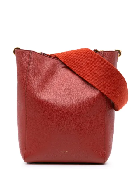 Céline Pre-Owned 2018 Small Leather Seau Sangle bucket bag