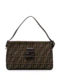 Fendi Pre-Owned 2000-2010 Zucca Canvas shoulder bag - Brown