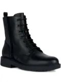 Geox Spherica Ec1 lace-up zip boots - Black