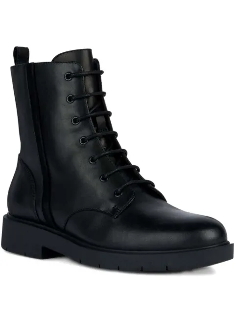 Geox Spherica Ec1 lace-up zip boots
