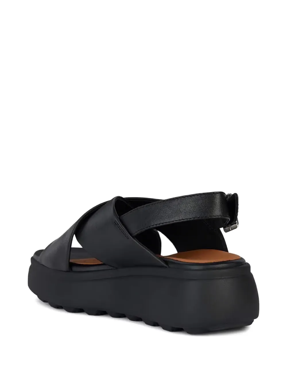 Geox Spherica EC4.1 S platform sandals Black