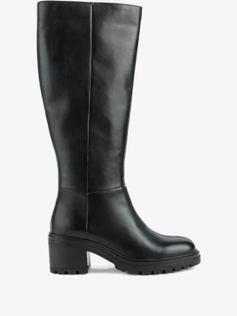 Geox block-heel knee-high boots