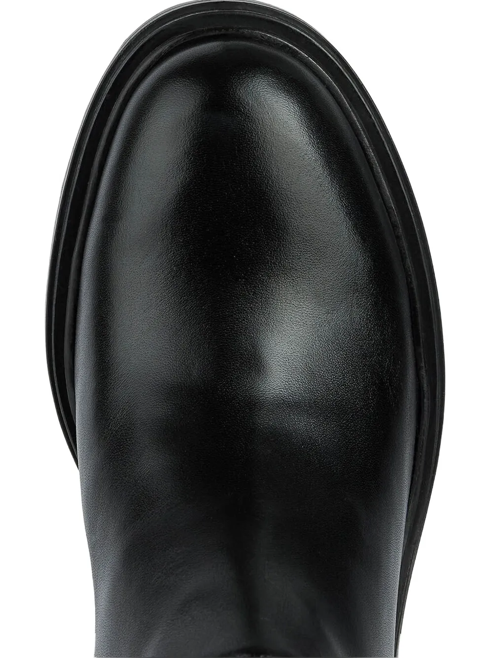 Geox block-heel knee-high boots Black