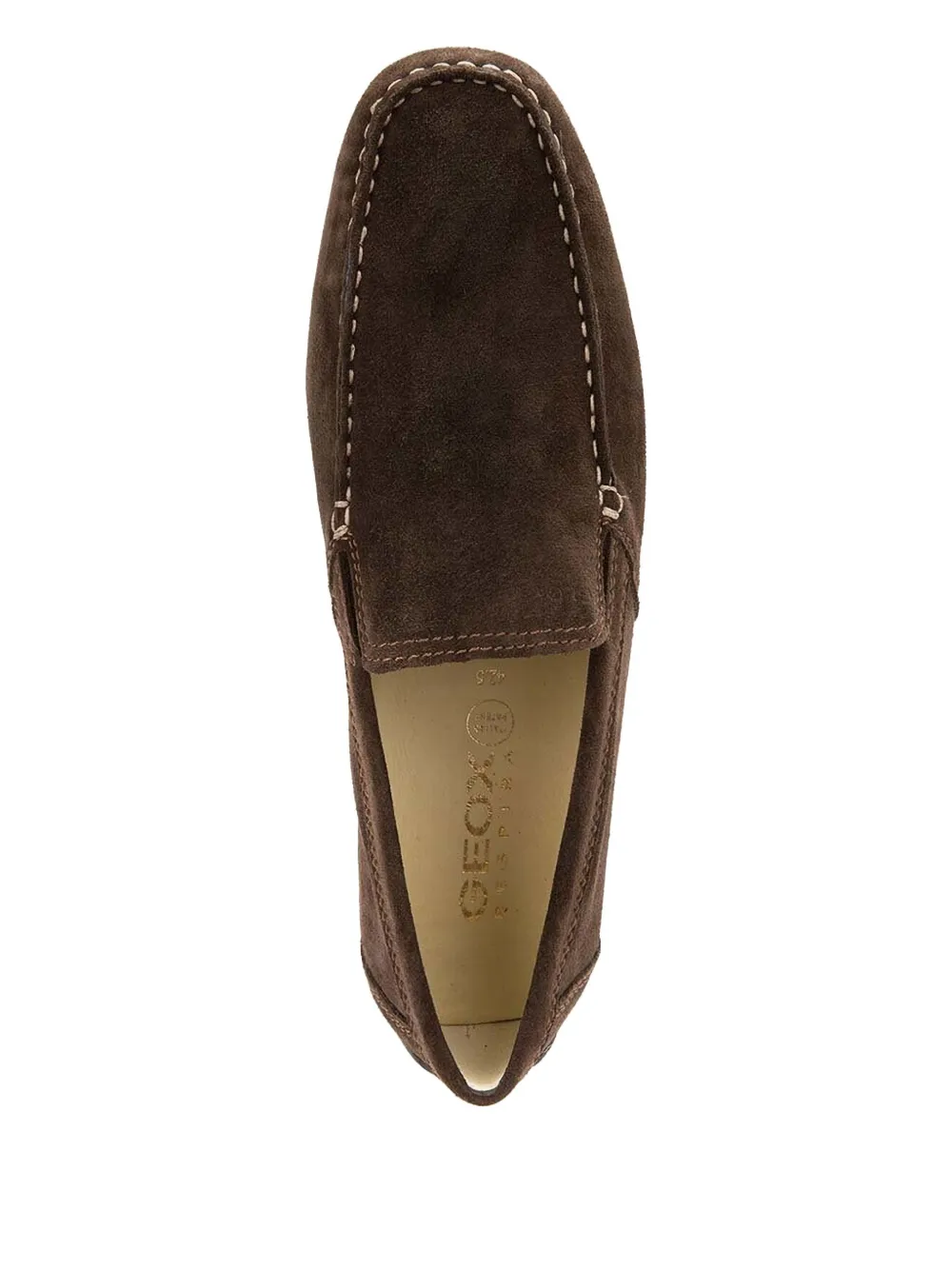Geox Moner suede loafers Brown