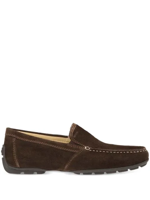 Geox mocasines estilo slip-on de gamuza