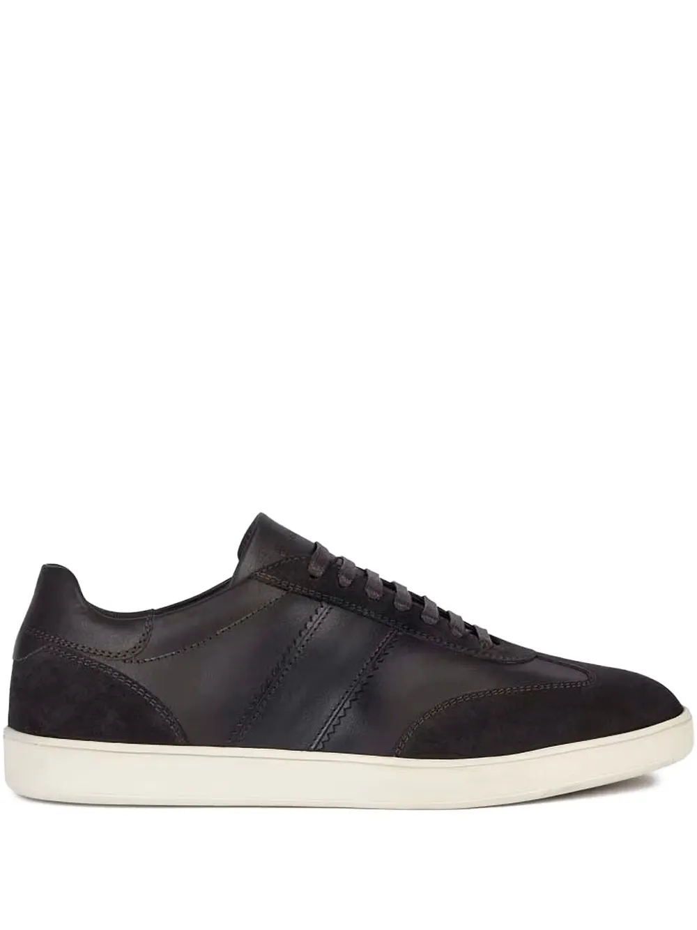 leather sneakers