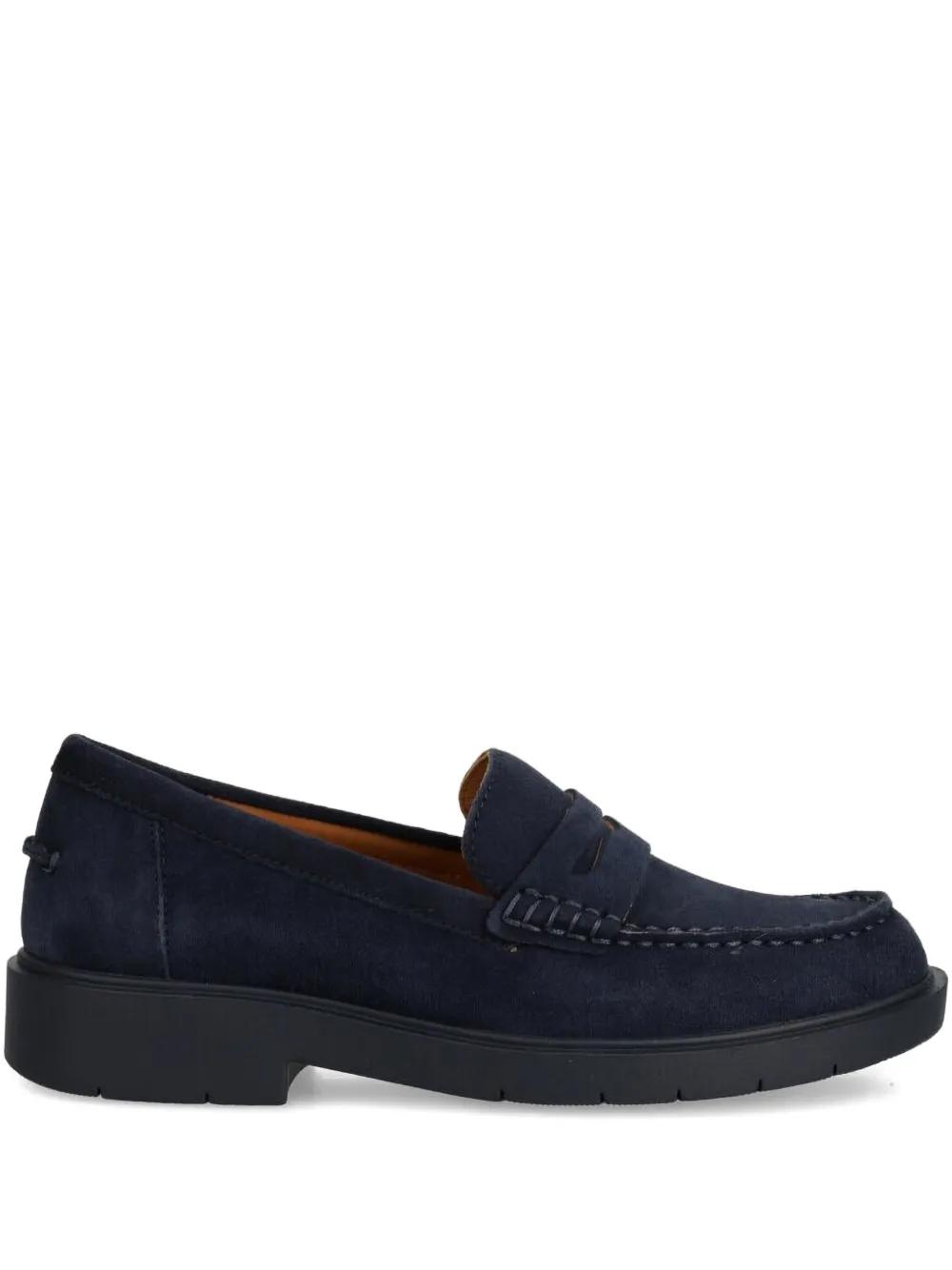 Geox Spherica Ec1 suede loafers Blue