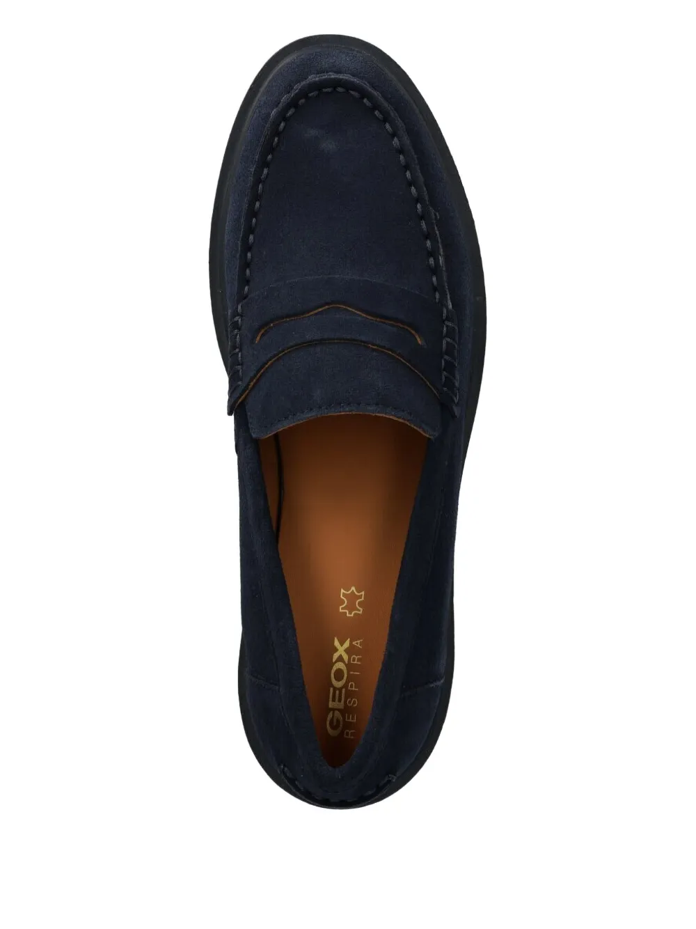 Geox Spherica Ec1 suede loafers Blue