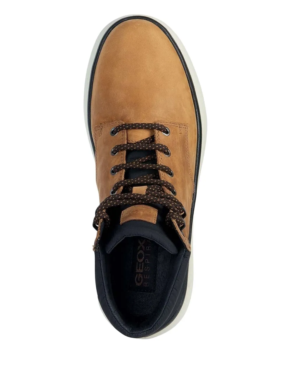 Geox Granito + Grip Abx lace-up leather boots Brown