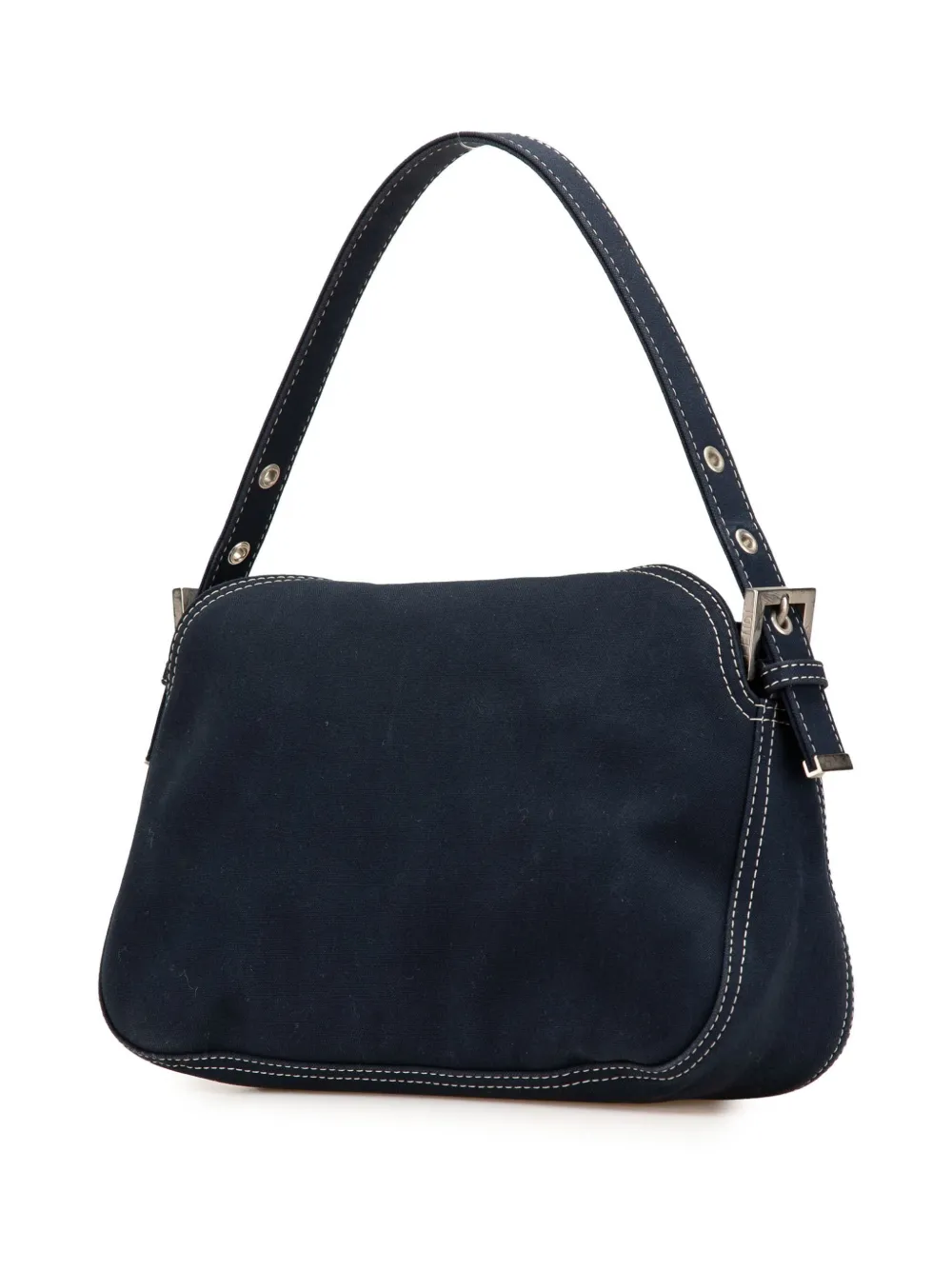 Fendi Pre-Owned 2000-2010 Canvas FF Marble Double Flap shoulder bag | Pre-Owned | Image 2
