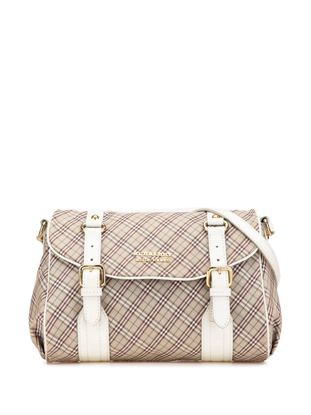 Burberry Pre-Owned Borsa a tracolla Nova Check in tela 2000-2017 | marrone | Image 1