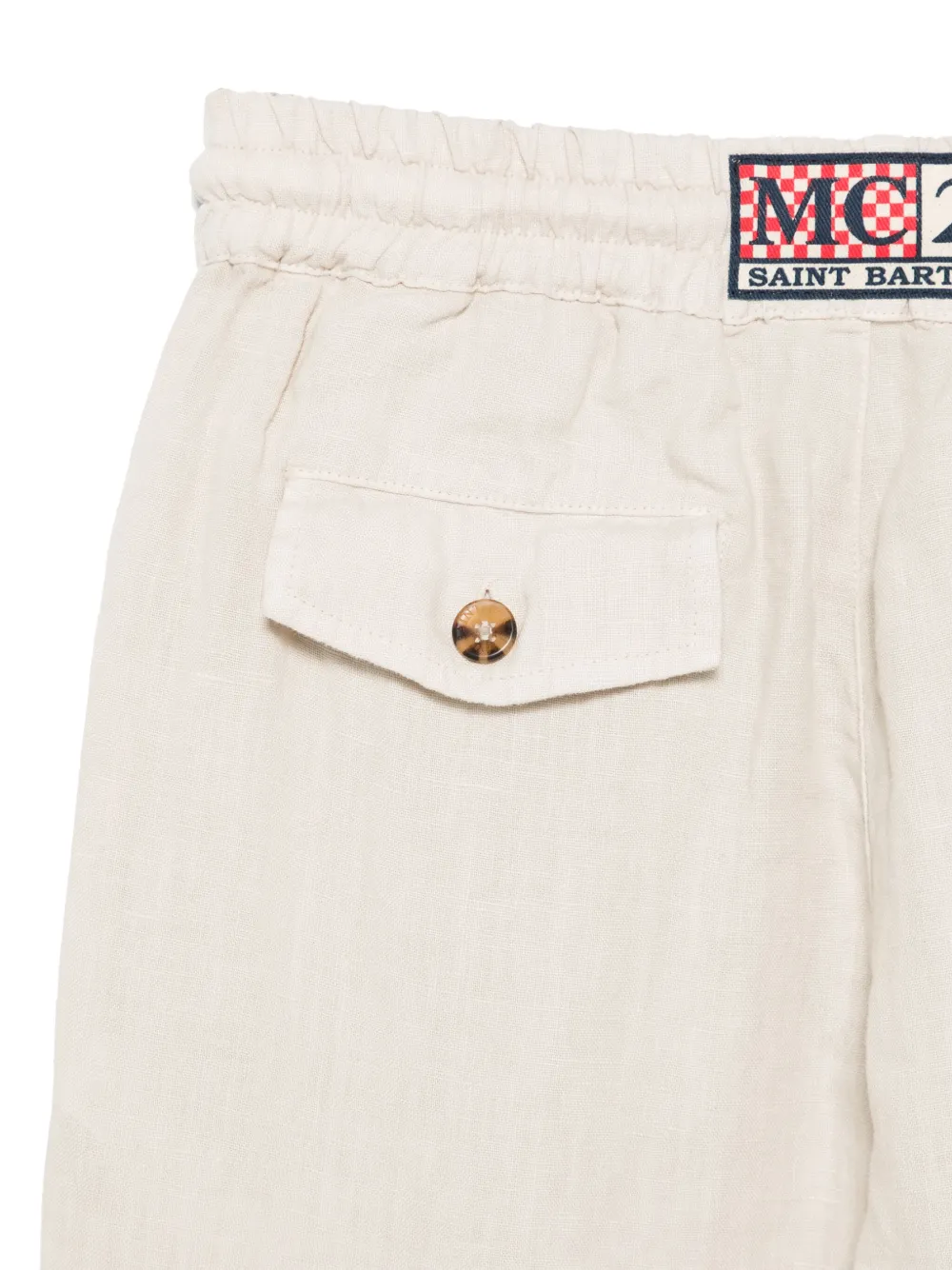 MC2 Saint Barth Kids Calais broek Beige