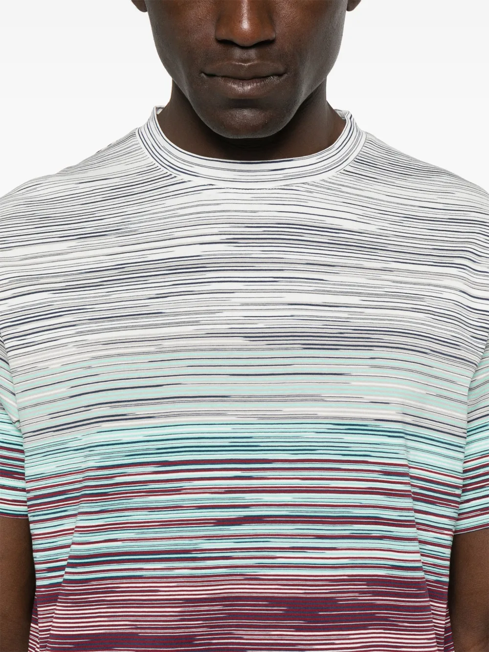 Missoni Gestreept T-shirt Blauw
