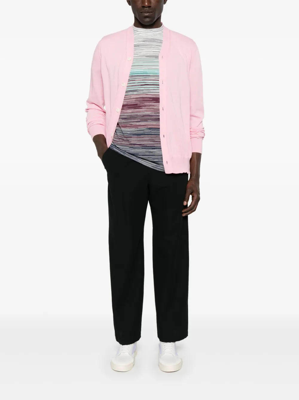 Missoni Gestreept T-shirt Blauw