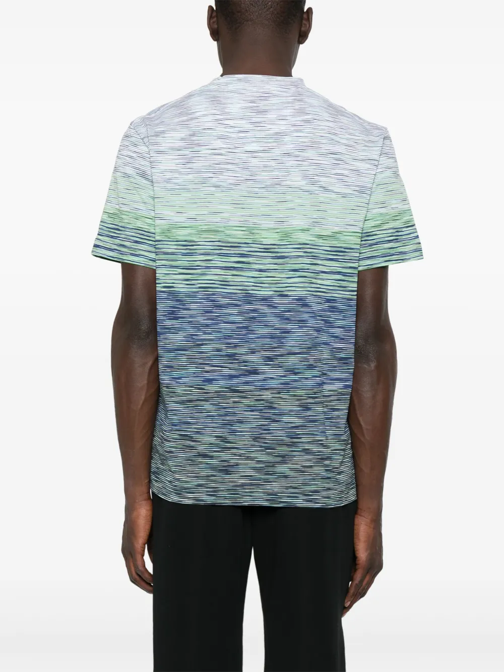 Missoni Gestreept T-shirt Blauw
