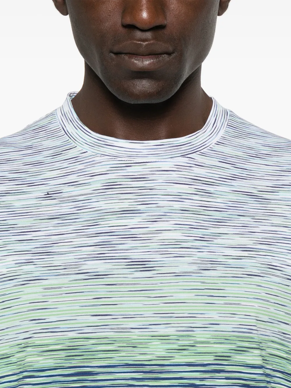 Missoni Gestreept T-shirt Blauw