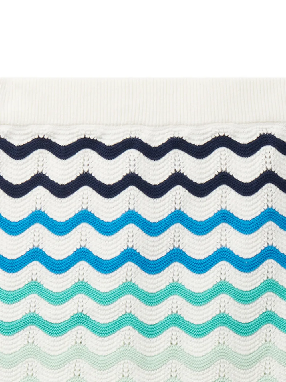 CASABLANCA KIDS Gestreepte mini-rok Wit