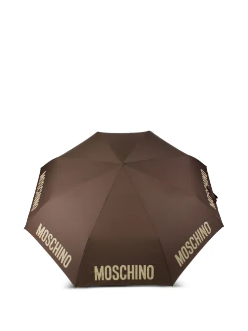 Parapluie à logo imprimé - Moschino - Modalova